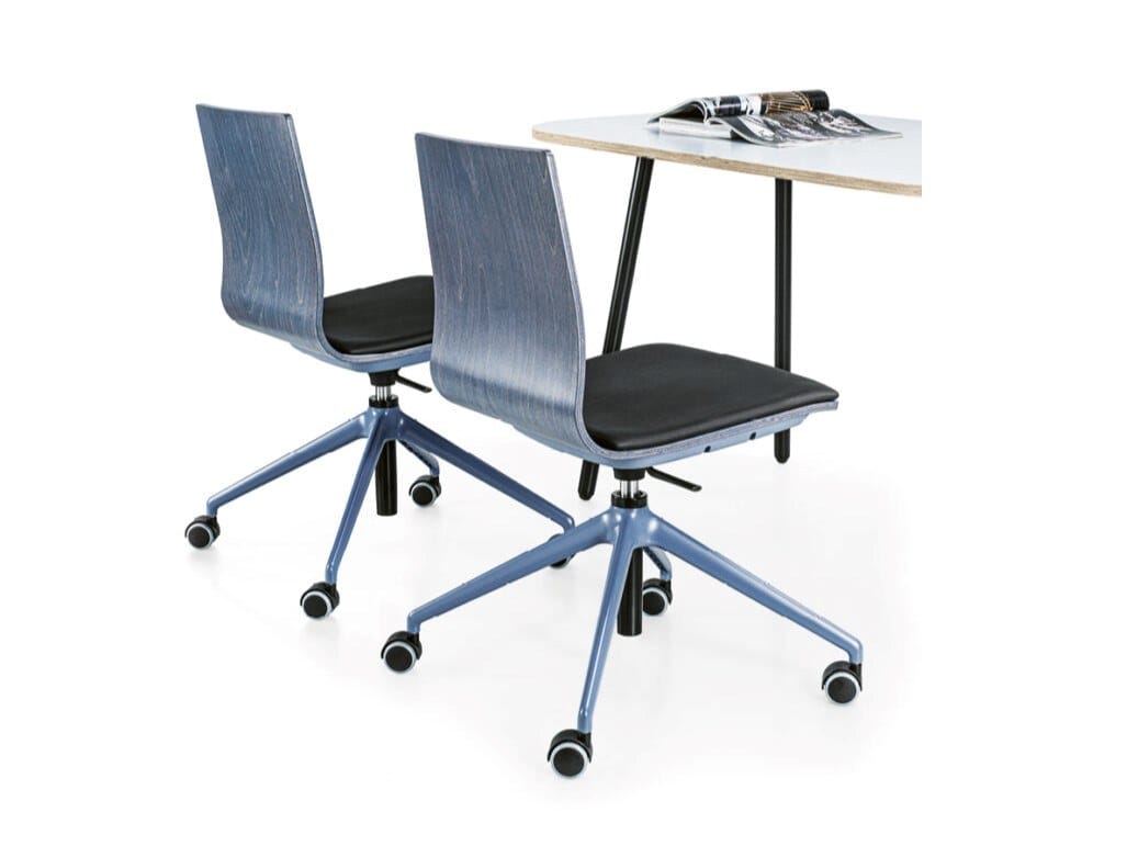 Офисное кресло из бука с 5 спицами Sesta Q2 ARCH-00088851 - Вид №1