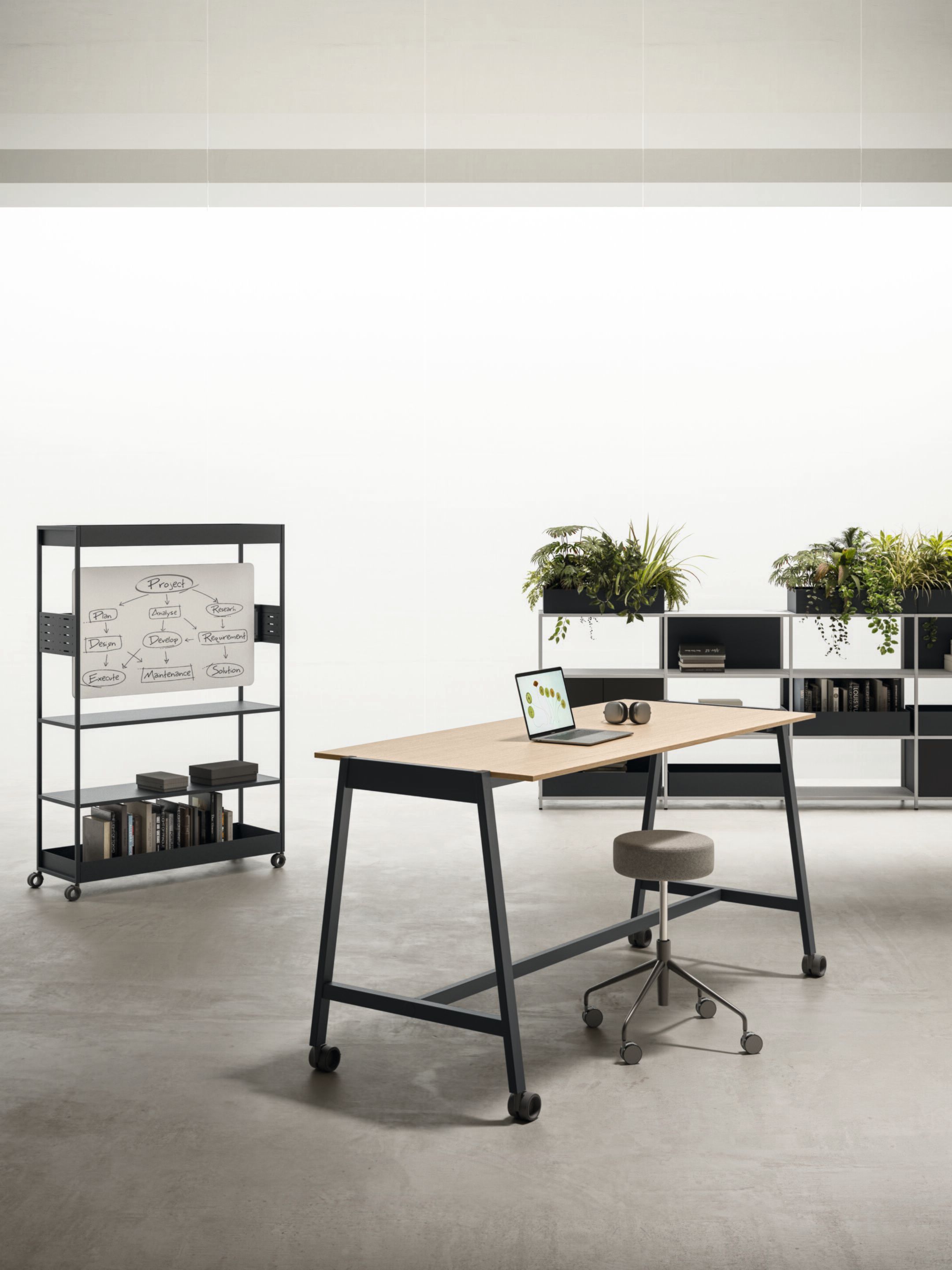 Прямоугольный стол для совещаний из дерева DVO Pag ARCH-00022474 - Вид №3