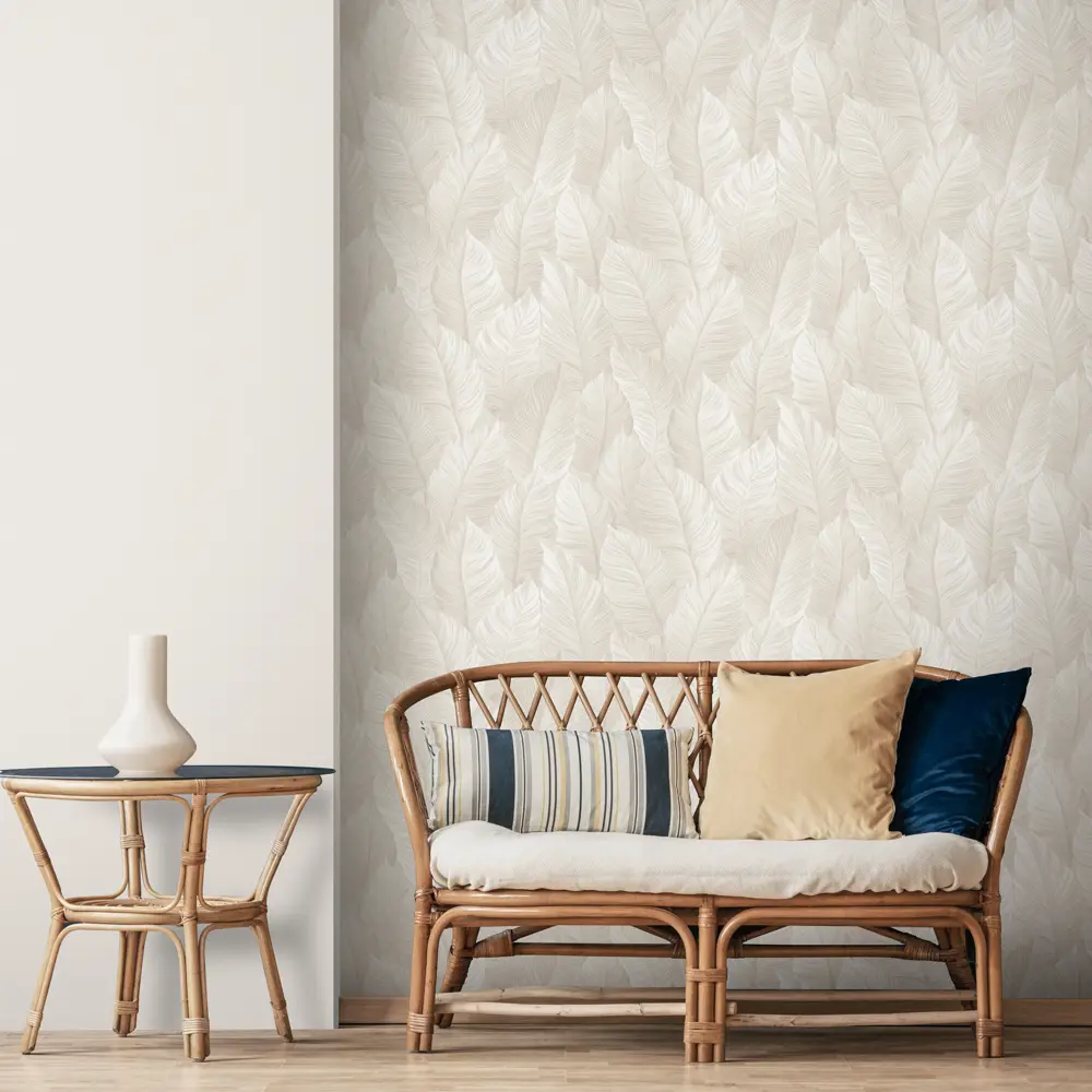 Erismann Samui: флизелиновые обои светло-бежевые для элегантного интерьера 89405520 STLM-1571267 - Вид №3