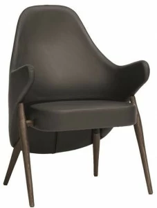 PIAVAL Кожаное кресло с подлокотниками Liv | contract 60-12/1 | 60-12/2