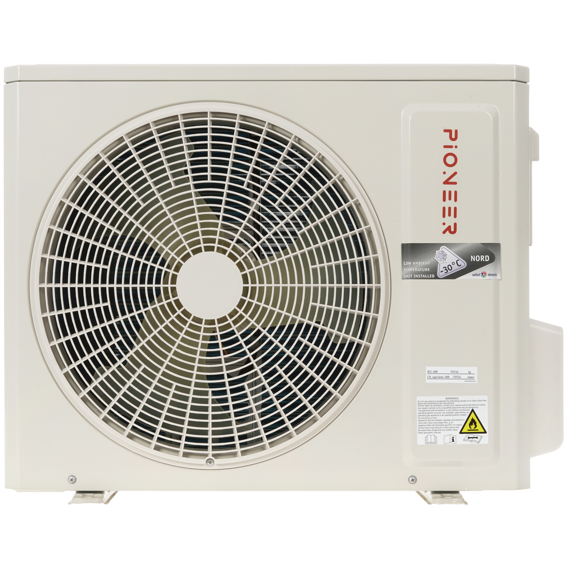 9969184 Кондиционер настенный сплит-система Pioneer KFRI50LW/KORI50LW Nord-30 белый STDN-0148437 - Вид №5