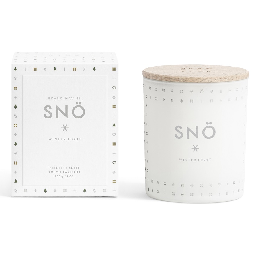 SK1222 Свеча ароматическая sn? с крышкой, 200 г S K A N D I N A V I S K 