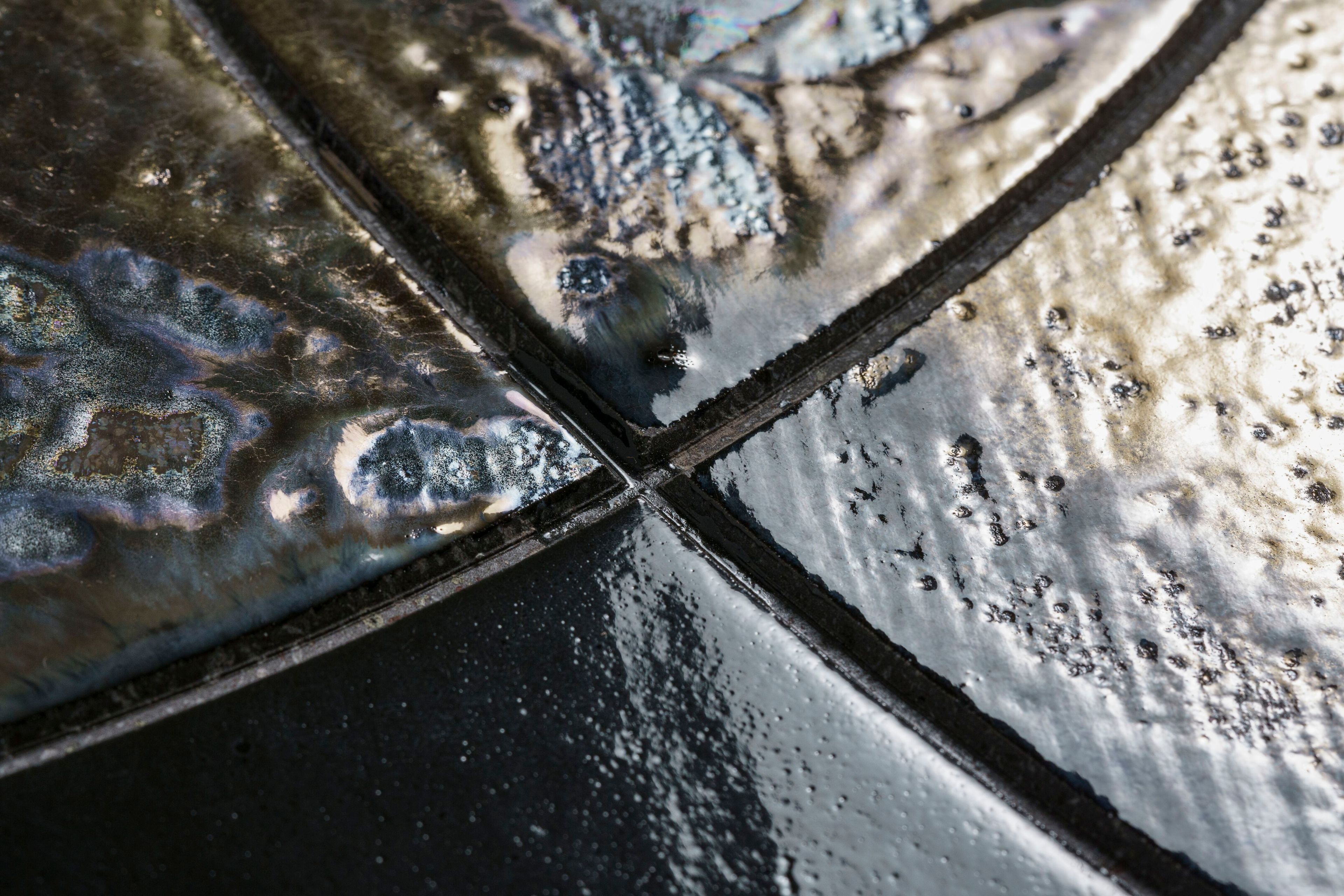 Круглый стол из майоликовой лавы DOMIZIANI CUSTOM ARCH-00052615 - Вид №1