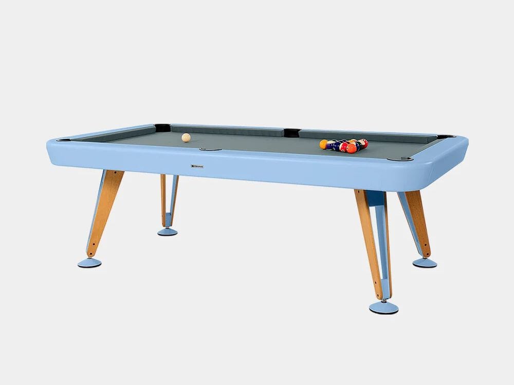 Открытый бильярдный стол из окрашенной стали и дерева RS Barcelona диагональ ARCH-00042076 - Вид №33