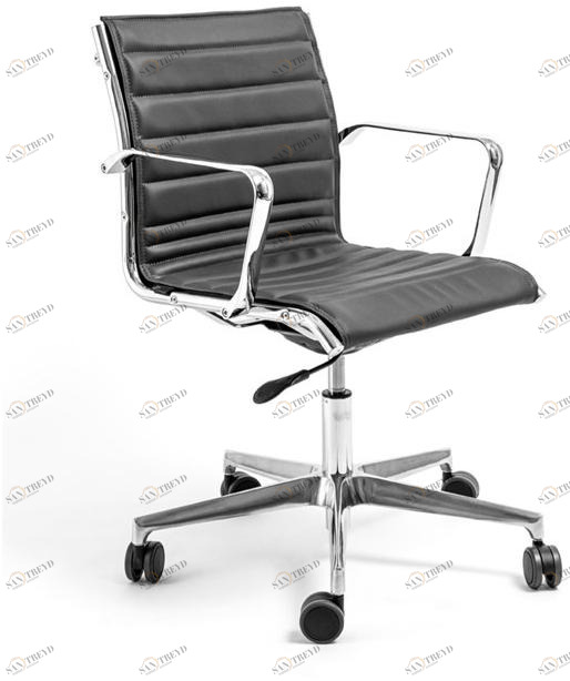 AP Factor Офисное кресло из кожи с 5-ю спицами и подлокотниками Louisiana sun-id-1441220