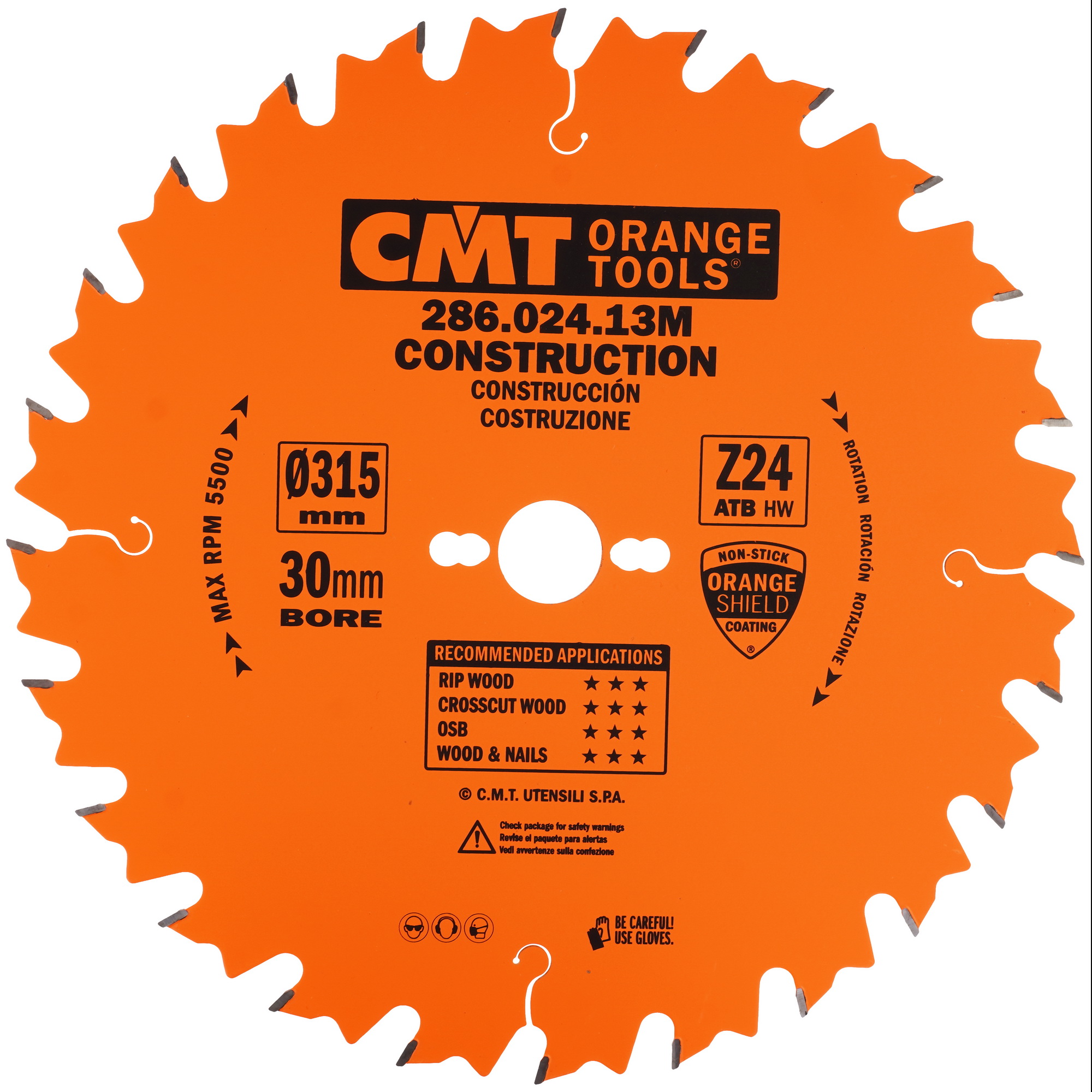 Диск пильный CMT 286.024.13M 5489498 STDN-0088886