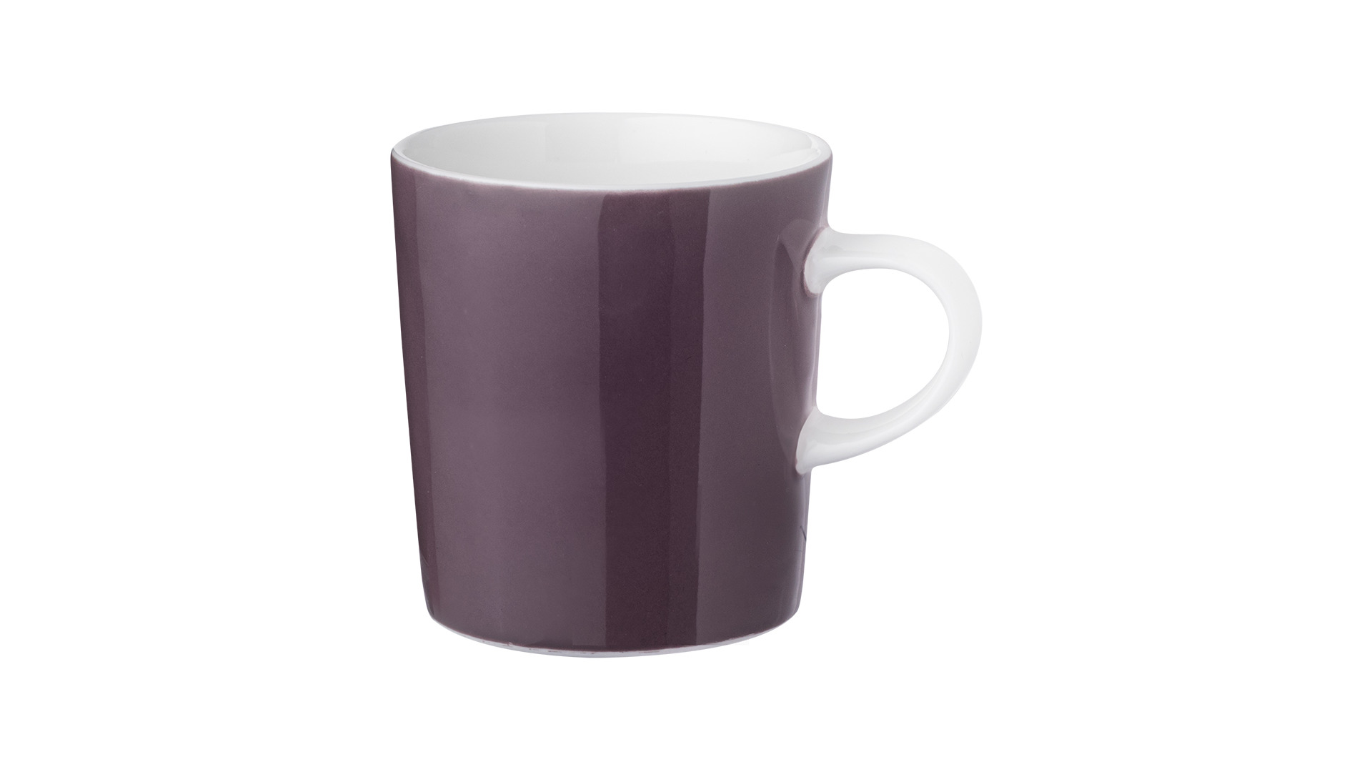 10658033 Mix&Match Чашка кофейная с блюдцем Mix&Match Синергия 100мл, фарфор (черная смородина) Фарфор костяной  - Вид №1