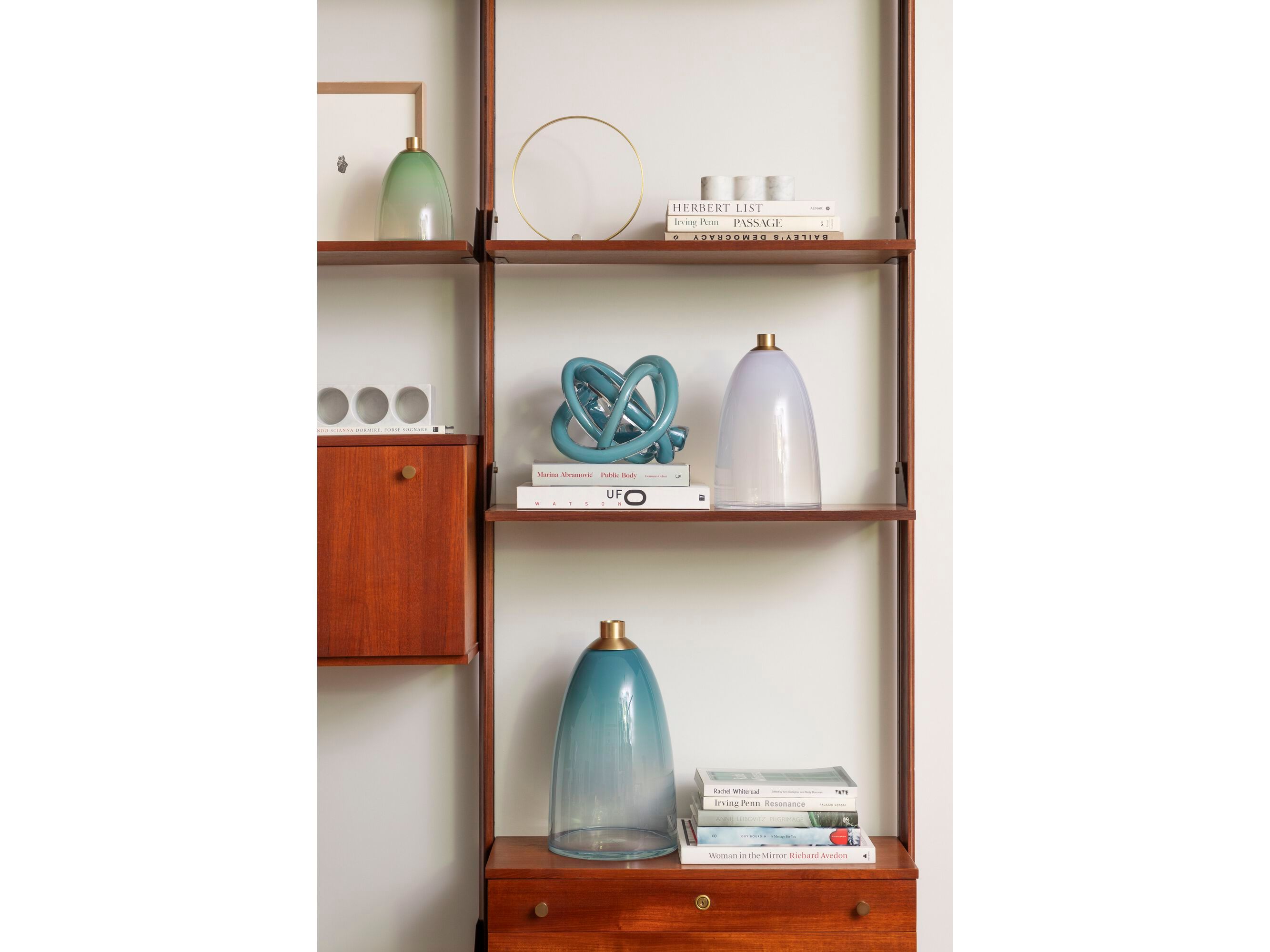 Круглая стеклянная ваза SkLO BLEND ARCH-00070668 - Вид №1