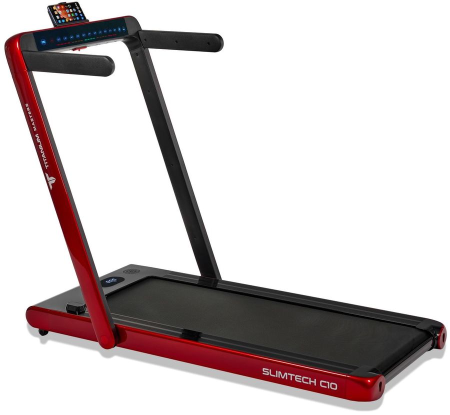 Беговая дорожка titanium masters slimtech c10 красный Titanium sun-id-2068761