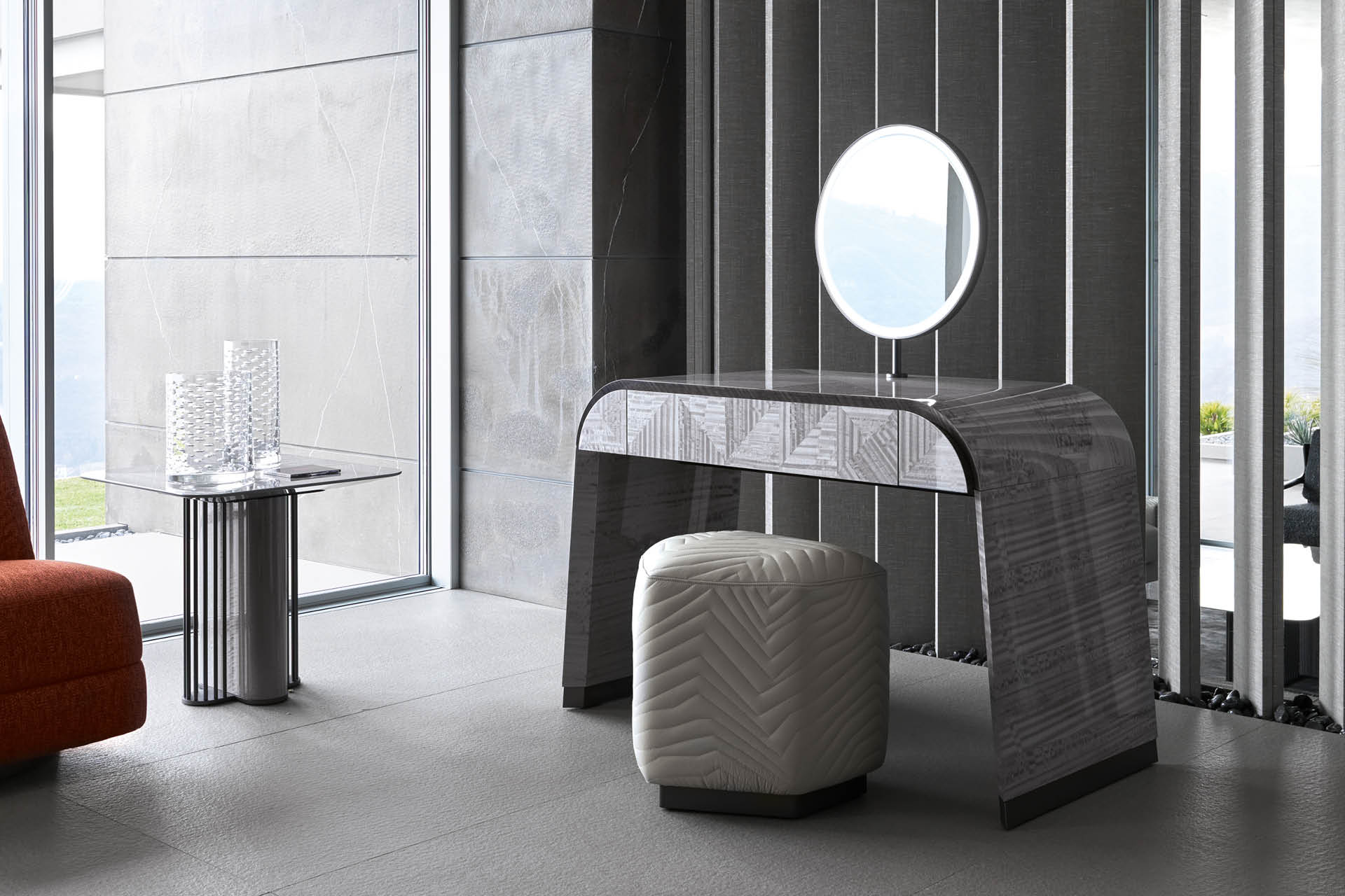 4895 Moonlight пуф для туалетного столика - giorgio collection - Вид №3