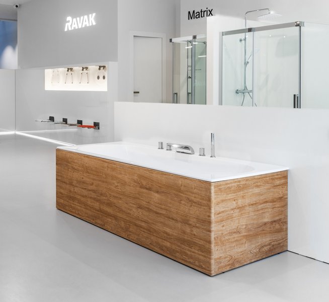 Передняя панель180 для ванны CITY орех с креплением Ravak X000001061 - Вид №4