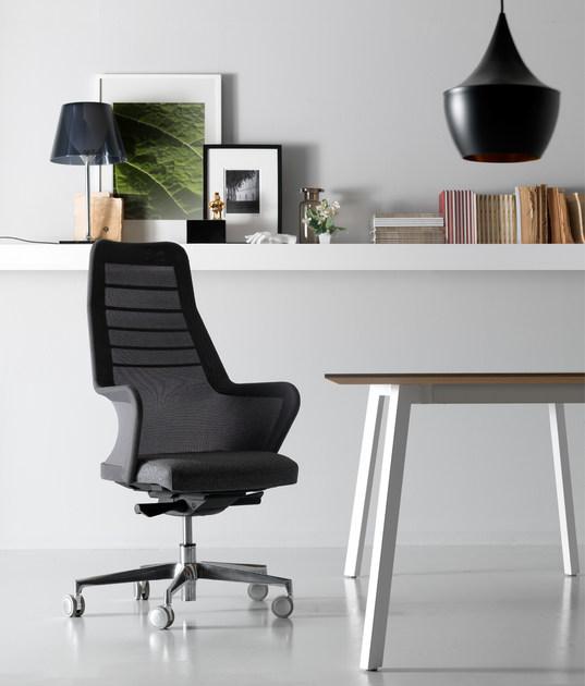 Quinti Sedute Регулируемое по высоте кресло руководителя из ткани с 5 спицами Miss mesh sun-id-1502345 - Вид №2