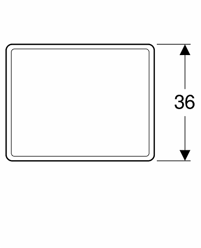 9670062001 IDO Glow шкаф высокий, с двумя дверцами, 460 мм, дуб - Вид №4