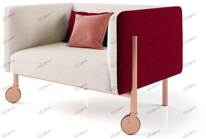 Cider Edition Кресло с подлокотниками на колесиках Valet sun-id-1510738