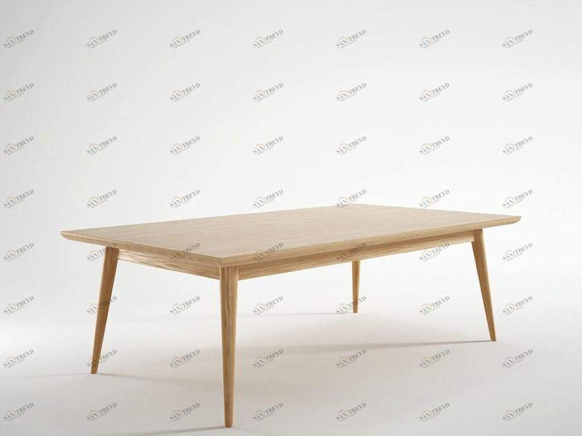 KARPENTER Прямоугольный деревянный журнальный столик для гостиной Vintage sun-id-1388020