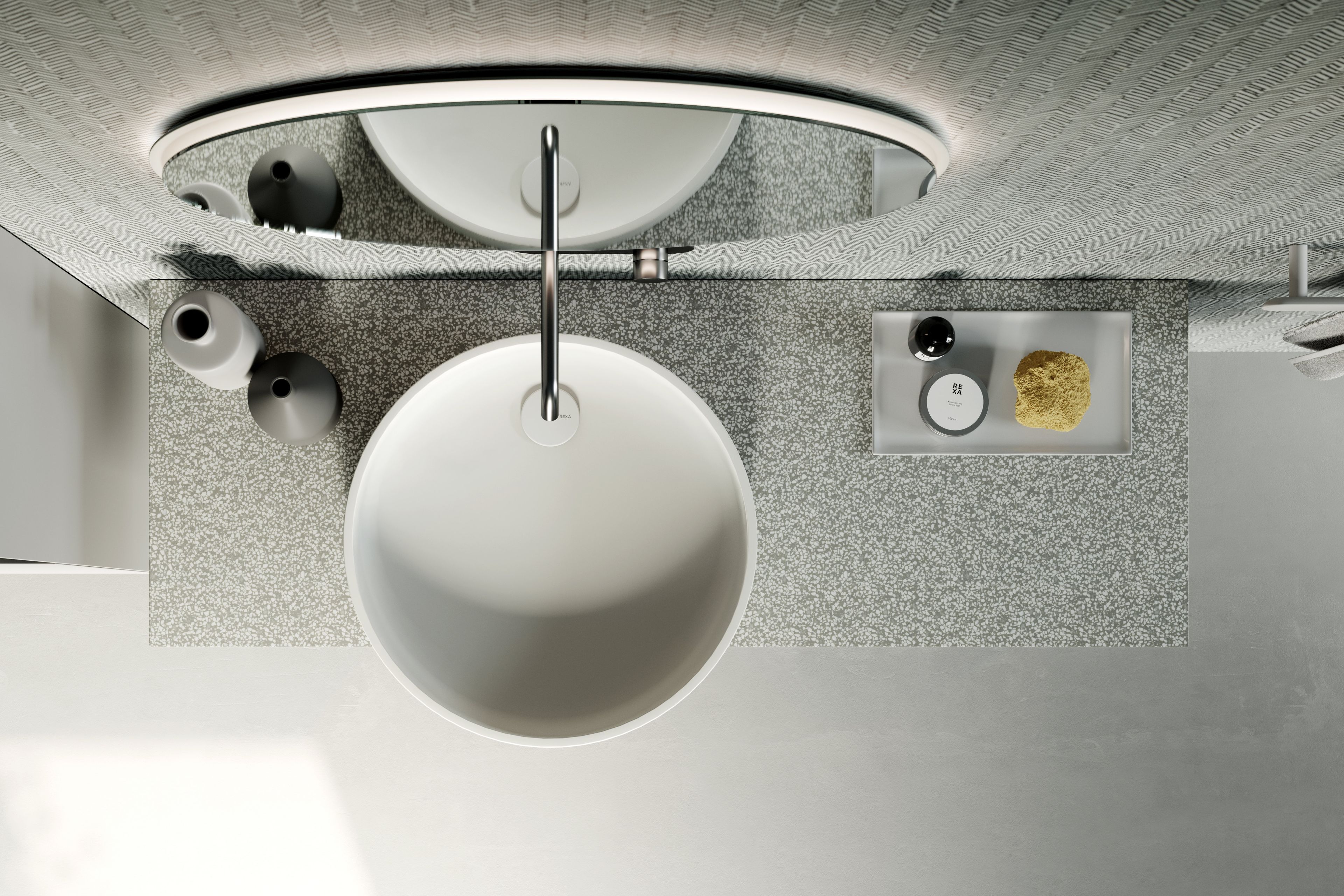 Столешница умывальник Rexa O_O ARCH-00089559 - Вид №3