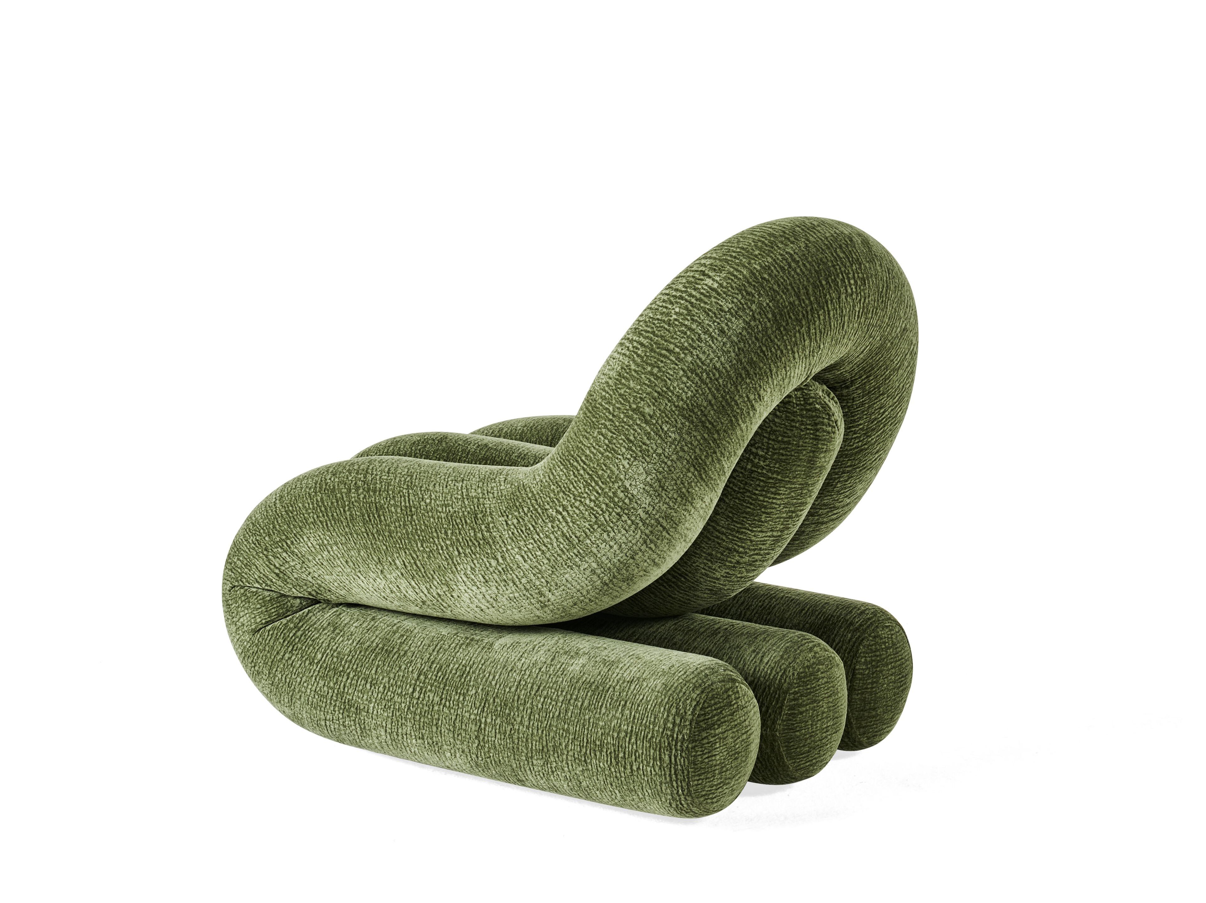 Бархатное кресло Gianfranco Ferré Home BRYGGE ARCH-00016671 - Вид №4