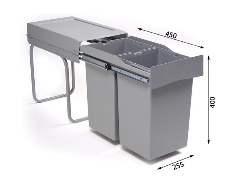 Система сортировки мусора ALBIO 20 2X14 L Alveus 1090335 - Вид №1