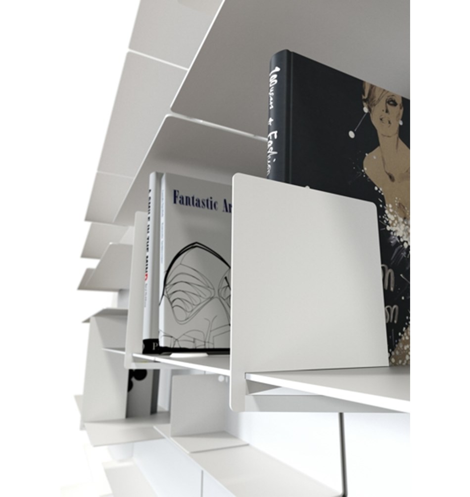 FROST Подставка для книг 4034 f / 25cm полки » белый Алюминий Белый U4034-W  - Вид №3