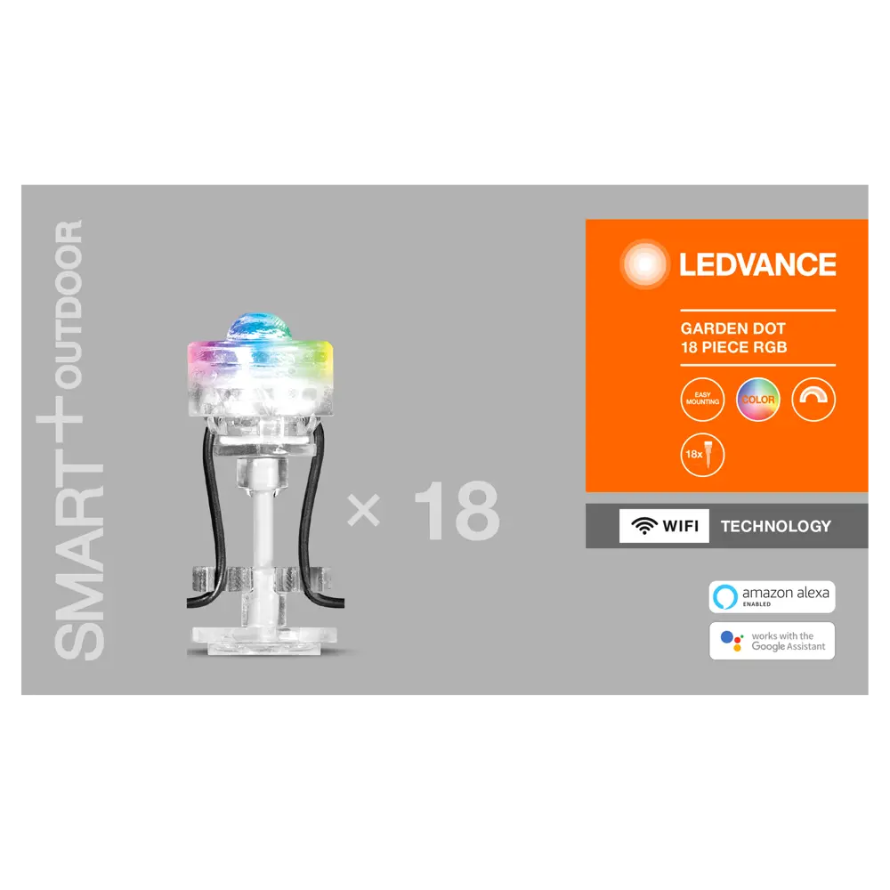 Садовый светильник ночник 18P RGB 4 Вт 680 Лм IP65 89139634 STLM-2107378 LEDVANCE  - Вид №3