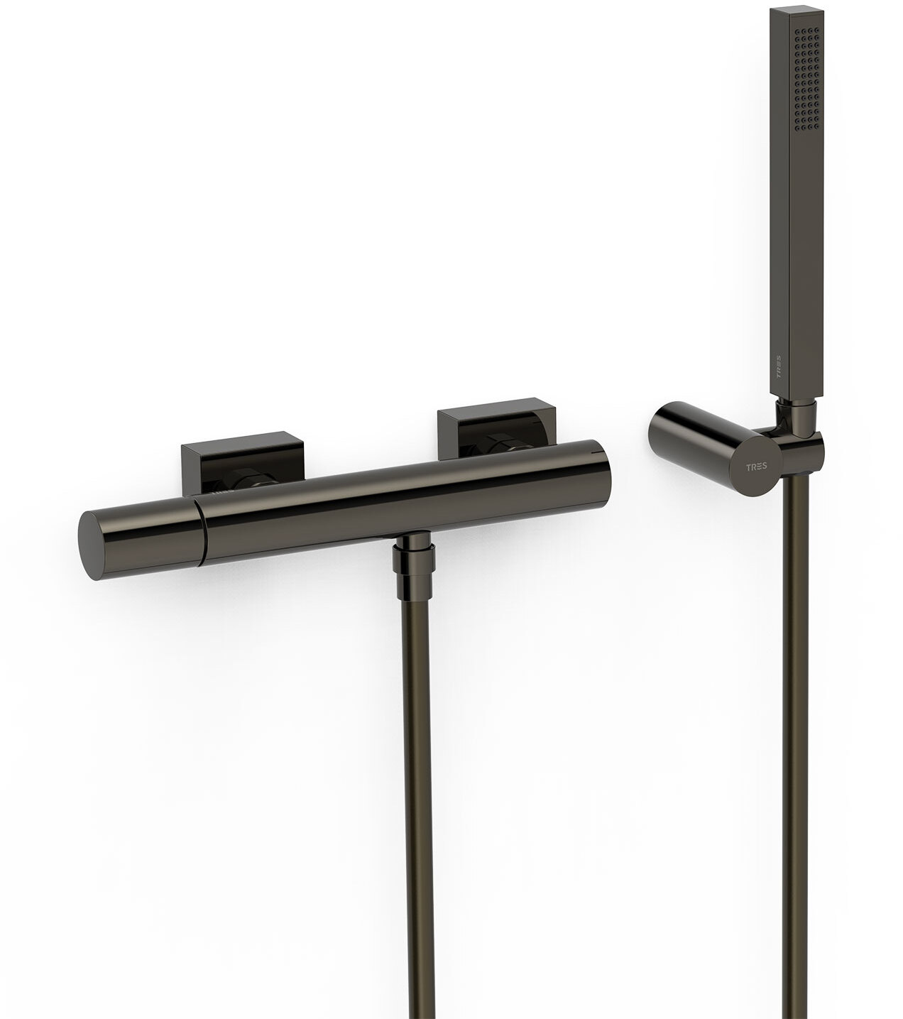 ПРОЕКТ-Настенный смеситель для душа TRES с одной ручкой-21116701KM TRES