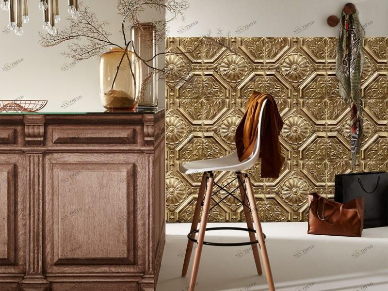 Koziel Моющиеся виниловые обои Tin tiles Ppv020d--x6 