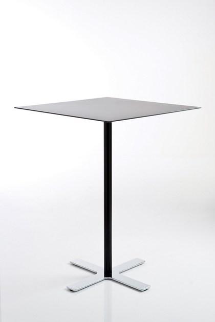 Luxy Высокий квадратный стол из HPL с основанием 4 звезды Incollection sun-id-1470231 - Вид №2