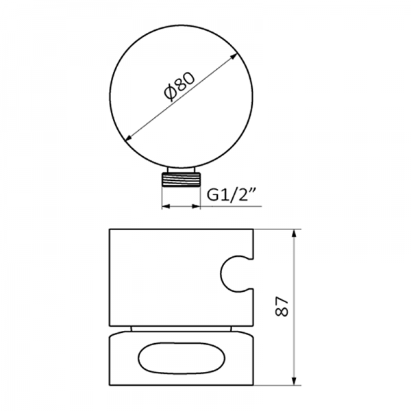 90900000 PREMIUM Хром смеситель 1 фронтального способ фиктивного Хром GRB MIXERS  - Вид №1