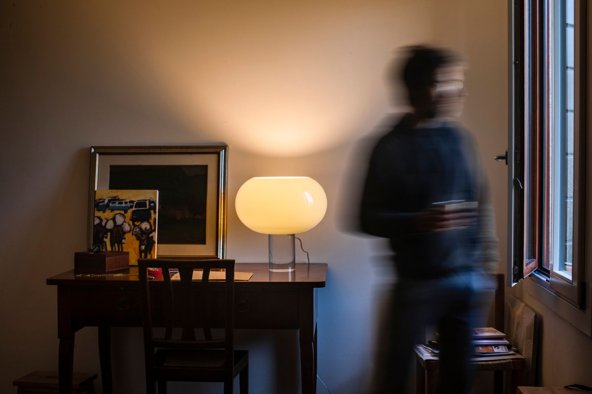 Настольная лампа из дутого стекла Foscarini Buds ARCH-00138429 - Вид №3