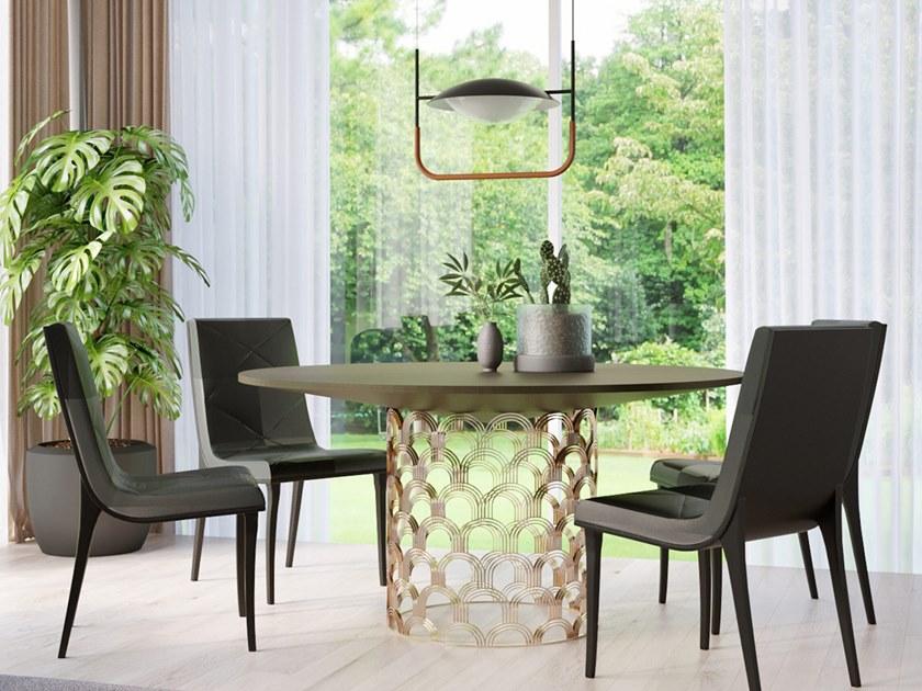 Jetclass Круглый обеденный стол из мрамора Cosmos Jco201 (a) - Вид №1