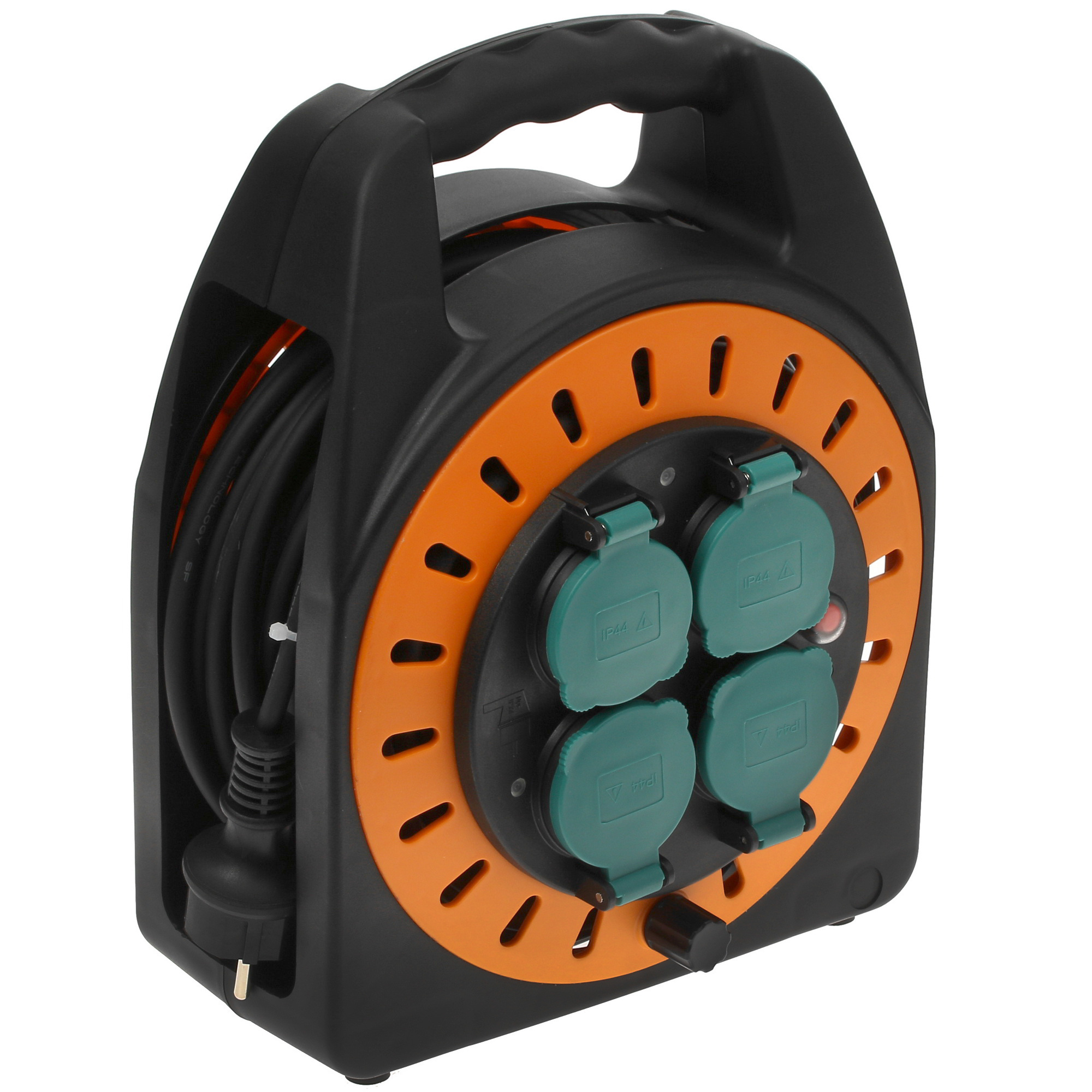 Удлинитель силовой FinePower PDS0722 черный 5086471 STDN-0006134