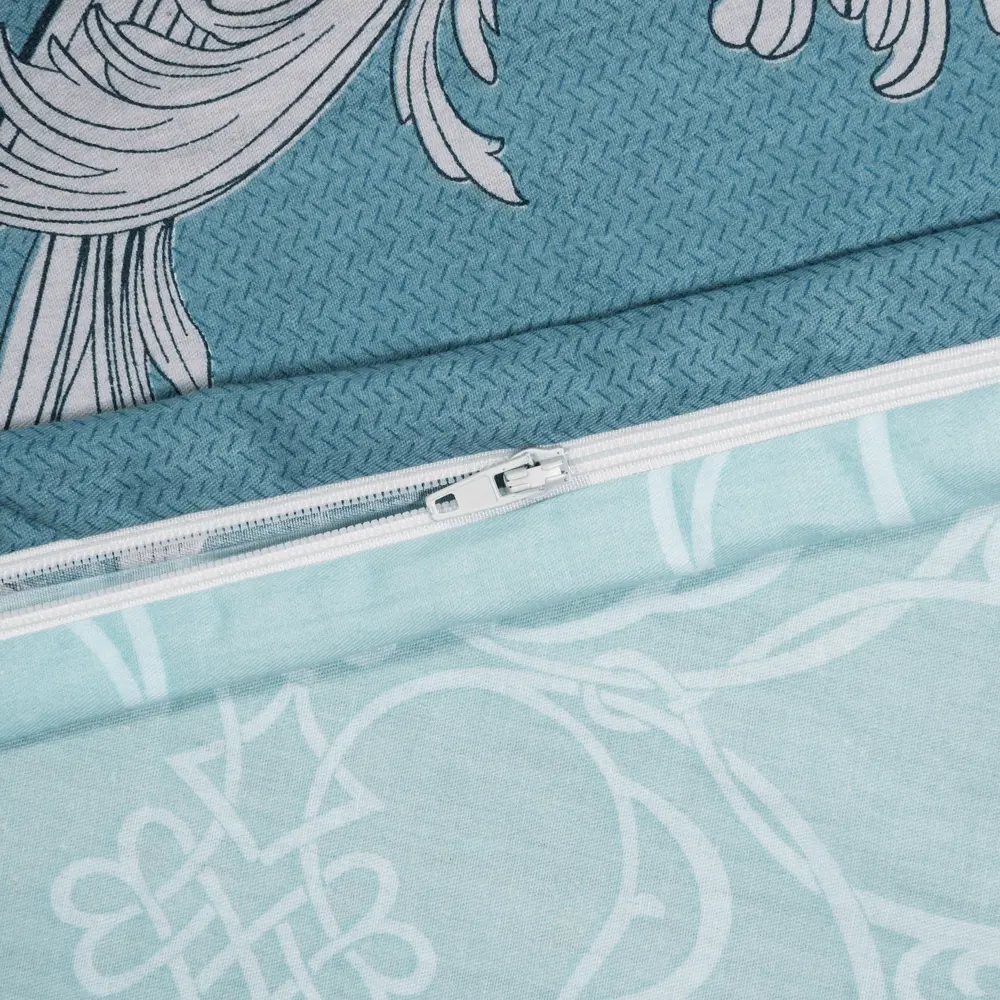 Комплект постельного белья Amore Mio Роскошь двуспальный сатин разноцветный STLM-2167287 - Вид №3