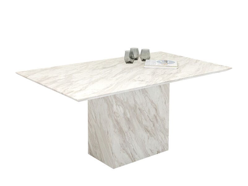 Прямоугольный мраморный обеденный стол KARE Design ARTISTICO 90x160 ARCH-00057050
