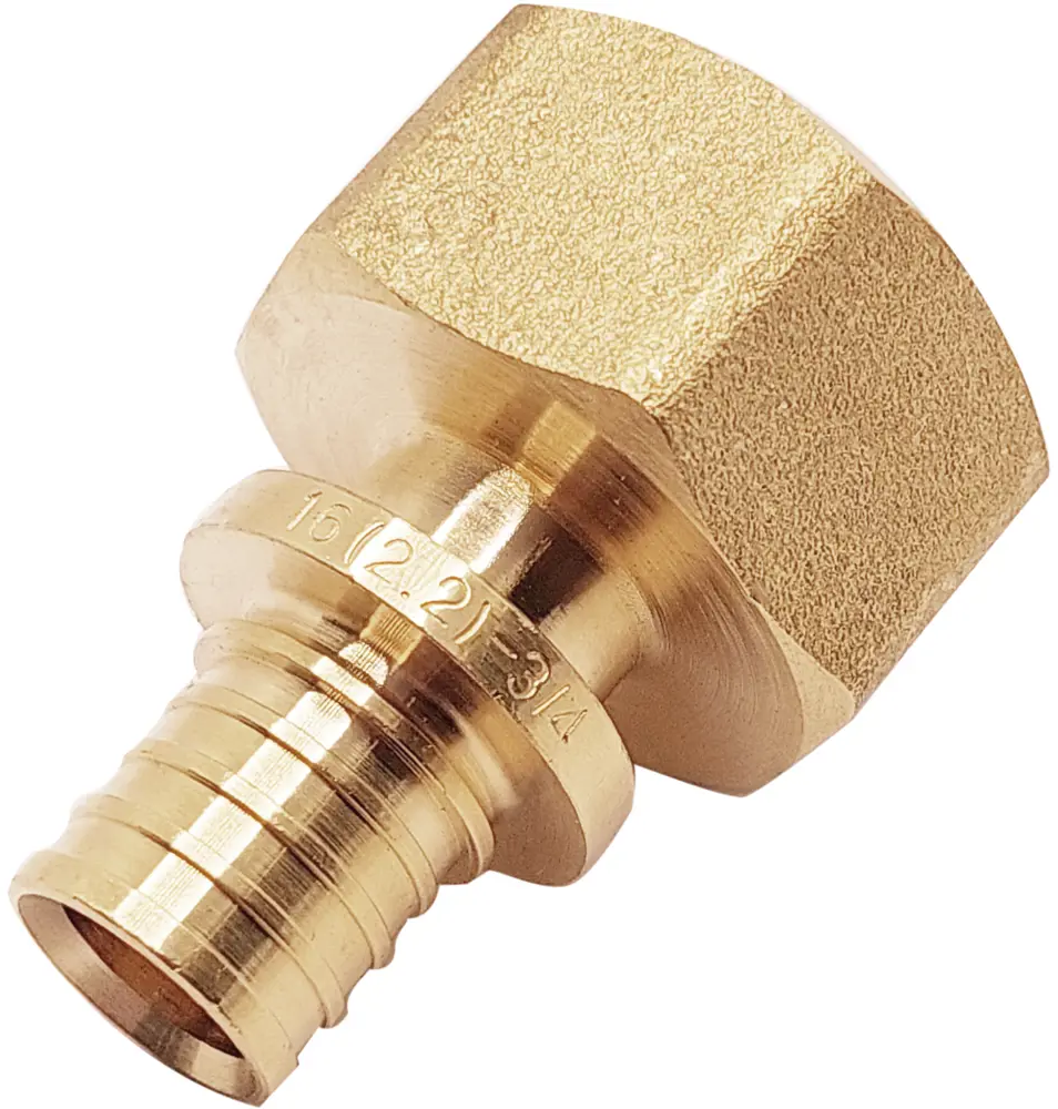 Переходник РОСТЕРМ 3/4"×16 мм для систем водоснабжения и отопления 84341366