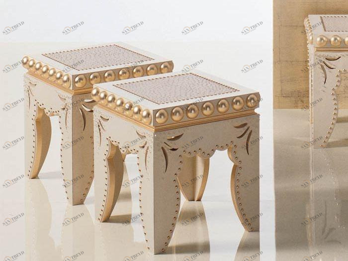 Rozzoni Низкий квадратный лакированный журнальный столик Sherazade sun-id-1505922