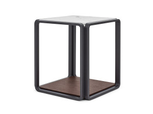 Квадратный журнальный столик с отсеком для хранения