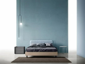 Zalf Двуспальная кровать с мягким изголовьем