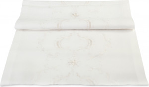 10560226 Weissfee Дорожка Weissfee "Ароза" 50х270см (снежное золото) Ткань