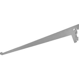 Кронштейн однорядный KONSENSA 30x0.59x7.85 см нагрузка до 25 кг цвет серый