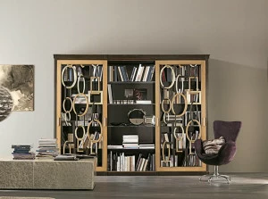 Bizzotto Настенный книжный шкаф из дерева