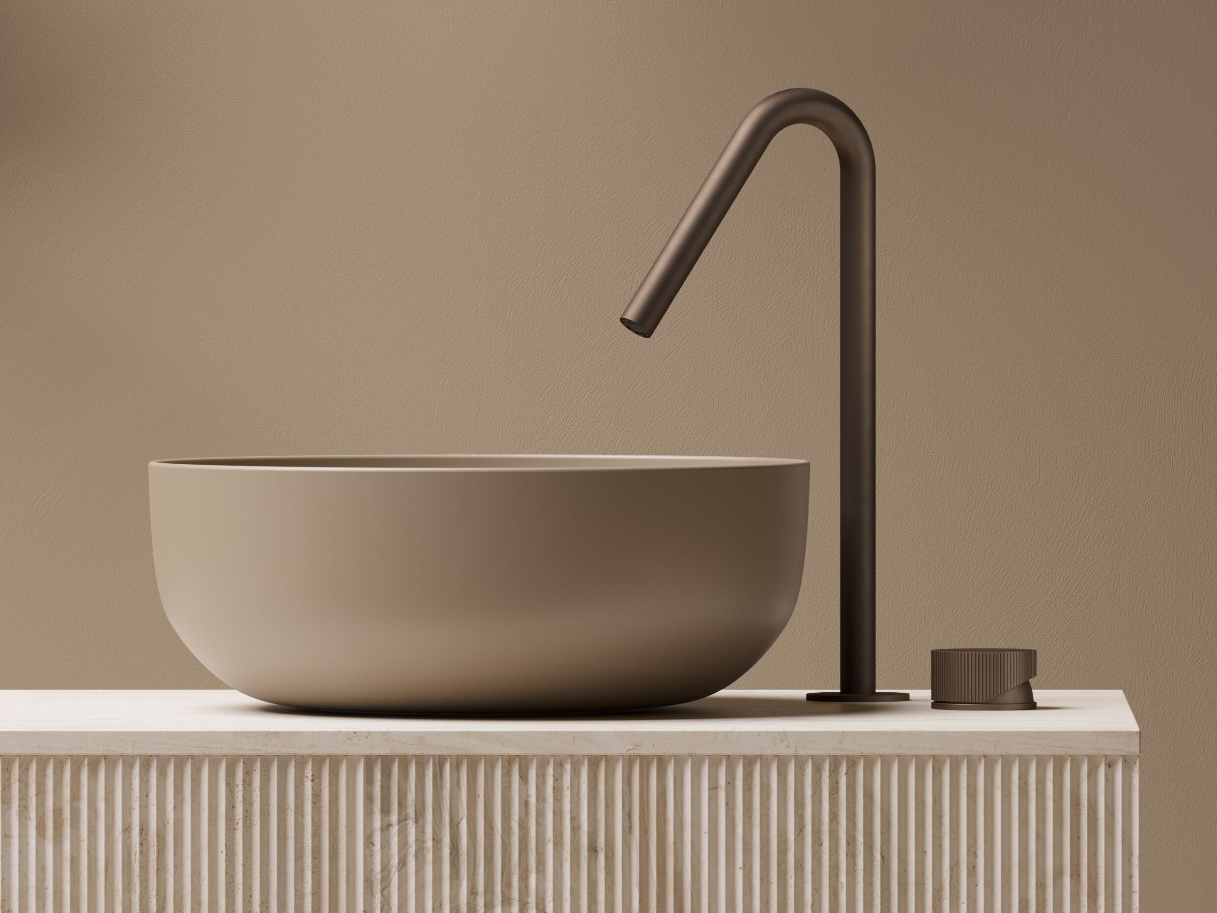 2 hole brass washbasin mixer Hotbath Guy ARCH-00054950