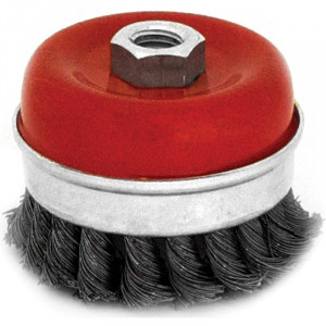 41889 Калибр Щетка для угловой шлифовальной машины Калибр 100 мм/М14 (арт.131739)