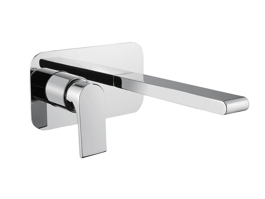 Настенный однорычажный смеситель для раковины с пластиной Gaia Mobili Complements ARCH-00030578 - Вид №1