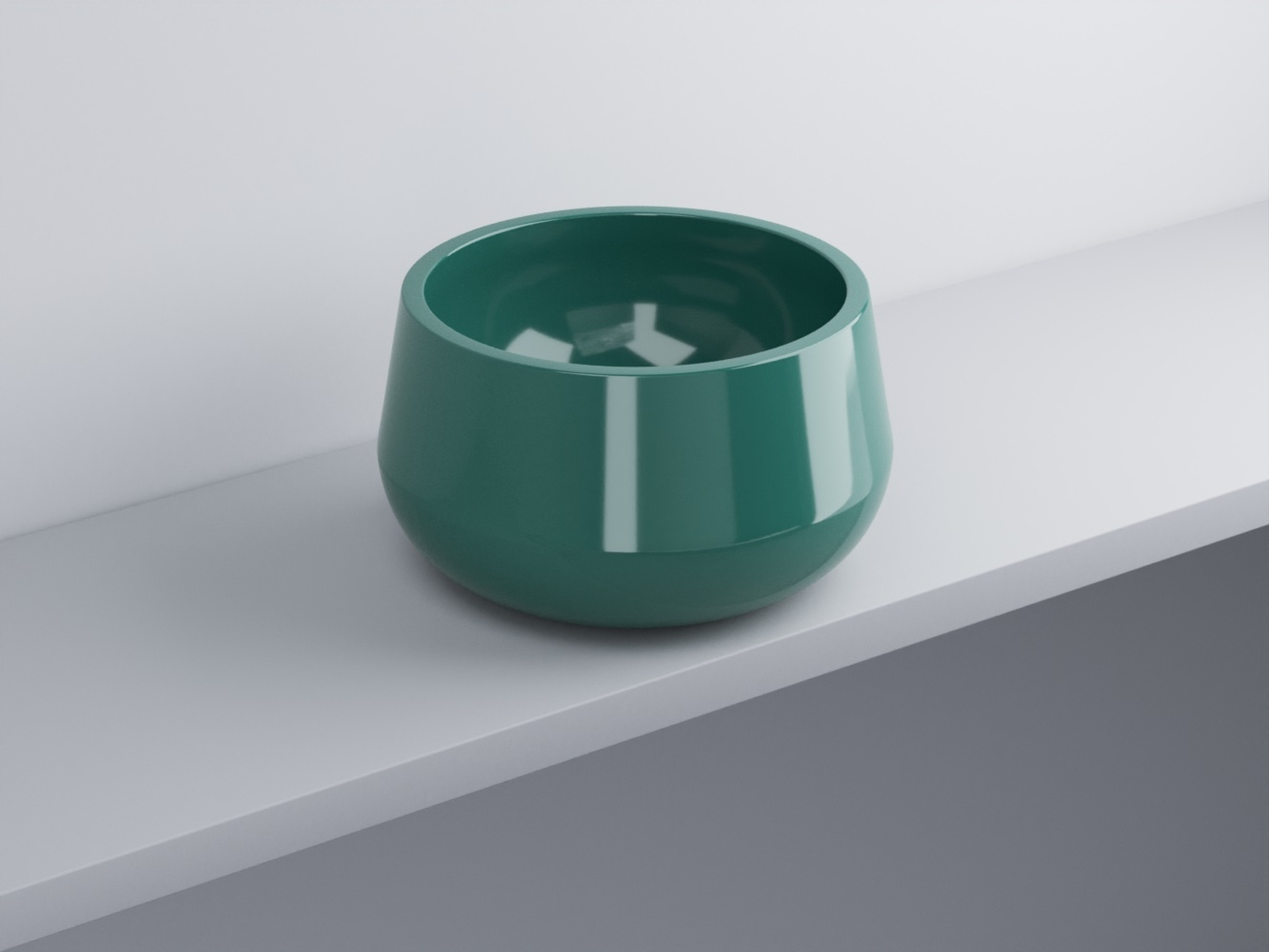 BATA-SM Накладная чаша Tina h26 cielo Le Bacinelle Ceramica Cielo