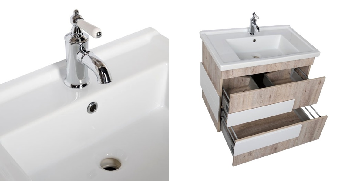 Комплект мебели Aquanet Мадейра 80 дуб кантри 00183162 - Вид №4