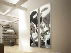 CORDIVARI Вертикальный радиатор из полированной стали Inox