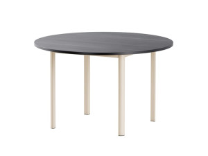 Круглый стол из шпона