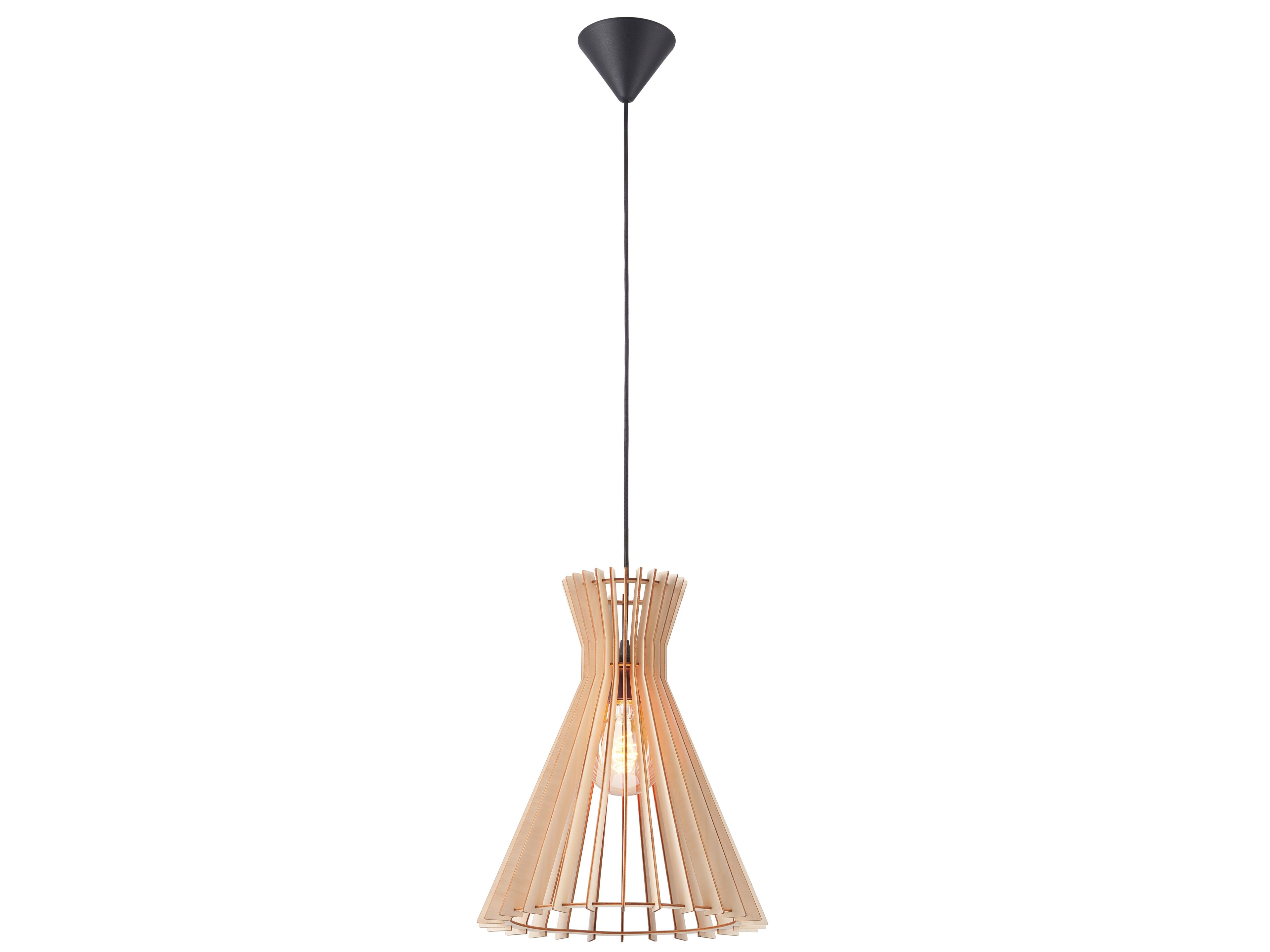 Деревянный подвесной светильник с регулируемой яркостью Nordlux Groa ARCH-00034813 - Вид №1