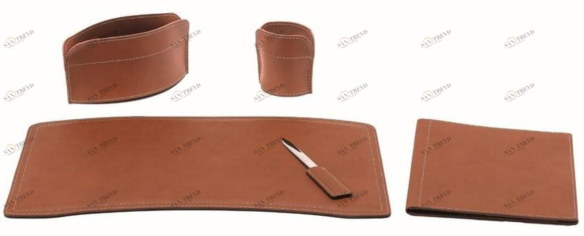 LIMAC design FIRESTYLE Рабочий стол из регенерированной кожи  Stbr05cc 