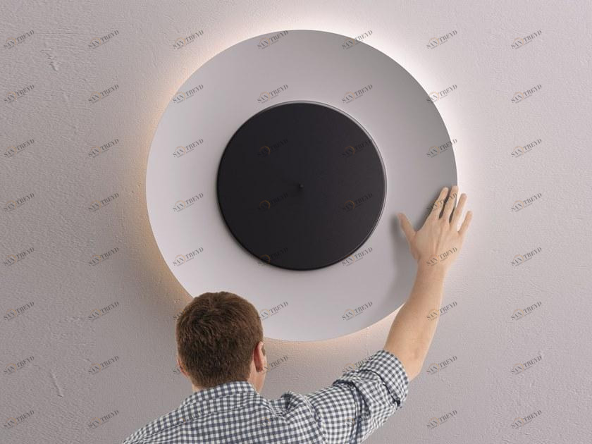 FontanaArte Настенный светильник с рефлектором и алюминиевым диском sun-id-1412858